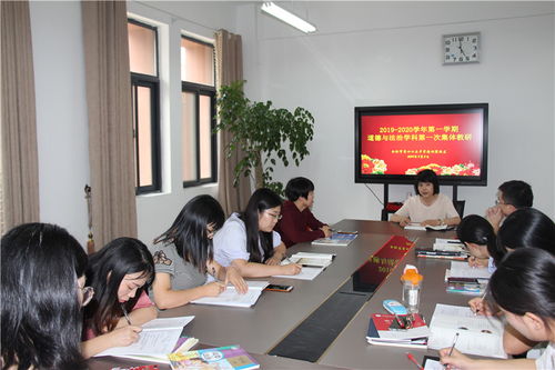 安徽省合肥市第四十五中学 集体教研迸火花，团队智慧促发展